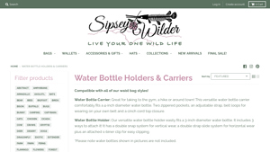 Sipsey Wilder - Water Bottle Carrier