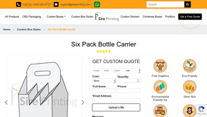 Sire Printing - Six Pack Bottle Carrier