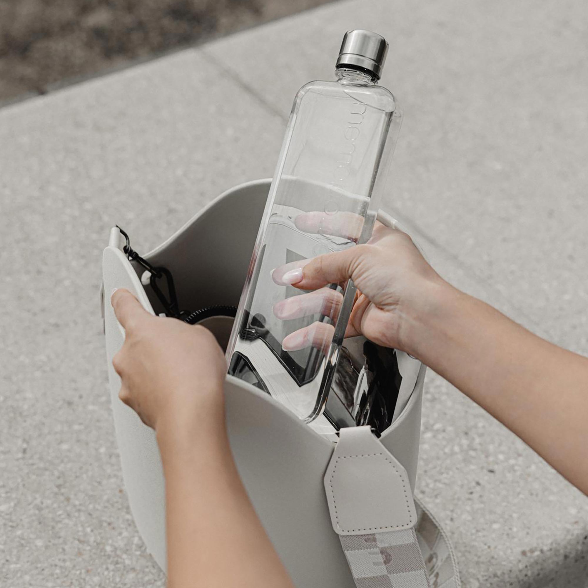 A stock image illustrating skinny water bottle concepts