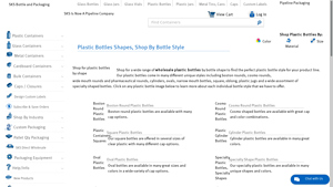 SKS Bottle & Packaging - Plastic Bottles