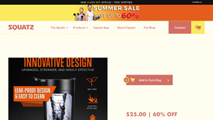 Squatz - 22 oz Electric Bottle Shaker