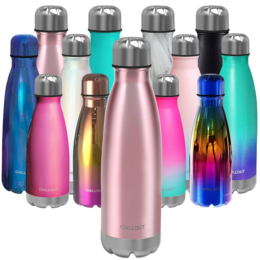 A stock image illustrating steel drink bottles concepts