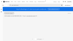 Adobe Stock - Water Bottle Sketch Images