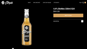 Stryda Brewing Co - 4.4% Bottles 330ml x24