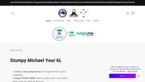 Stumpy Michael - 6 Litre Water Bottle