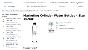 Sudekusa - Custom Labeled Water Bottles