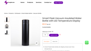 Swag Marvels - Smart Flask