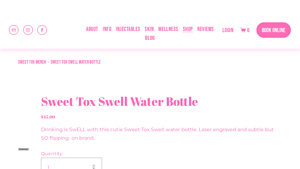 Sweet Tox - Swell Water Bottle