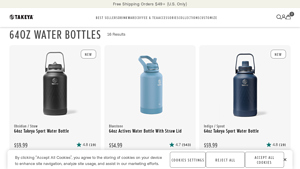 Takeya - 64oz Water Bottles