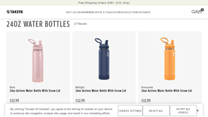 Takeyausa - Customizable 24oz Water Bottles