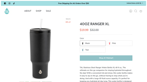 TAL™ Hydration - 40oz Ranger XL