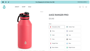 TAL™ Hydration - 64oz Ranger Pro
