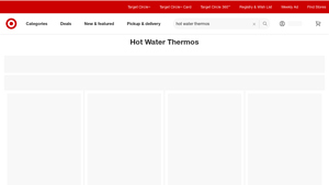 Target - Hot Water Thermos