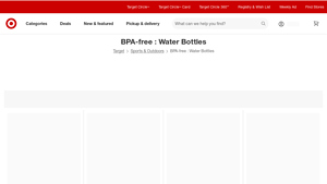 Target - BPA-Free Water Bottles