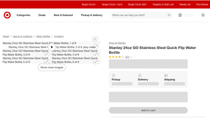 Stanley - 24oz GO Stainless Steel Quick Flip Water Bottle