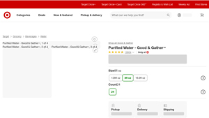 Good & Gather™ - Purified Drinking Water 24pk