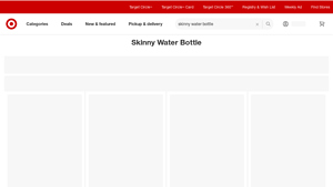 Target - Slim Water Bottles
