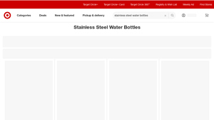 Target - Stainless Steel Water Bottles