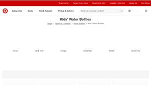 Target - Kids' Water Bottles