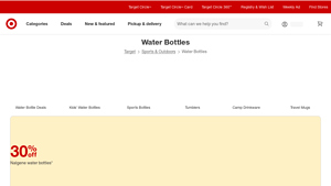 Target - Water Bottles