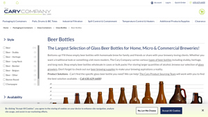 The Cary Company - Beer Bottles Wholesale