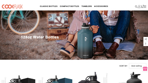 Coolflask - 128oz Insulated Water Bottles