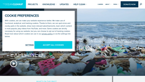 The Ocean Cleanup - Plastic Pollution Solutions
