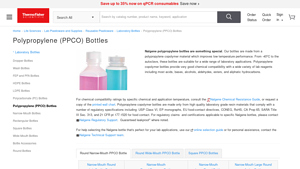 Thermo Fisher - Polypropylene Bottles