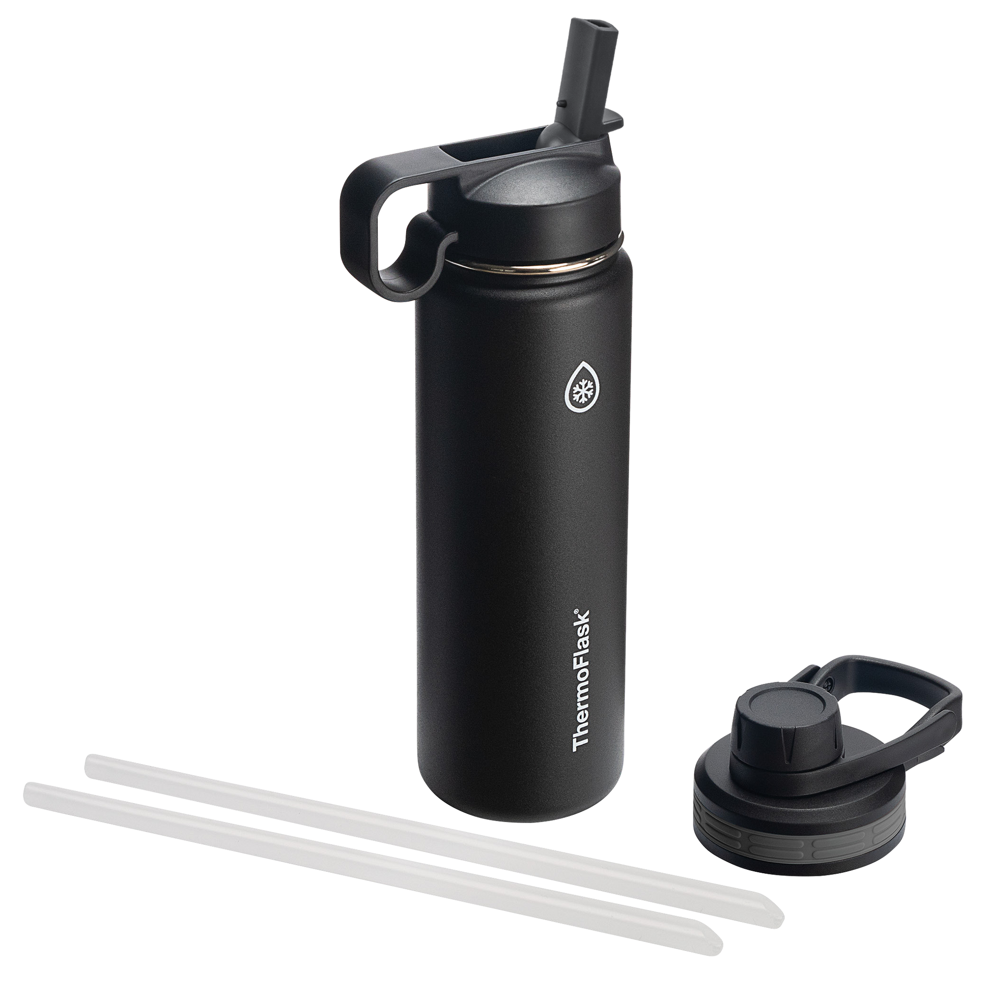 A stock image illustrating thermoflask bottles with chug lid concepts