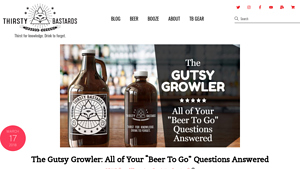 Thirsty Bastards - The Gutsy Growler