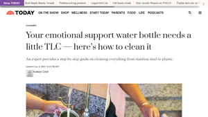 Today - Water Bottle Cleaning Guide