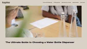 Topia Water - Premium Bottle Dispensers