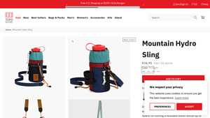 Topo Designs - Mountain Hydro Sling