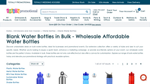 Totally Promotional - Bulk Water Bottles