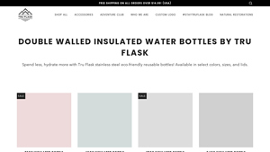 TruFlask - Double Wall Vacuum Insulated Water Bottles