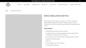 Truflask - 64oz Insulated Bottle