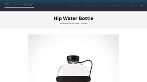 Truly Heroic - Hip Water Bottle