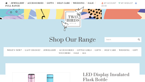 TwoBirds - LED Display Insulated Flask Bottle