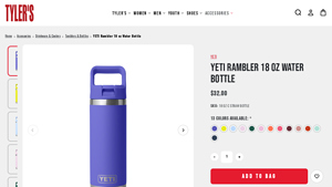 YETI - Rambler 18 oz Water Bottle