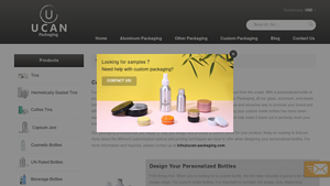 UCan Packaging - Customizable Bottles