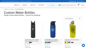 Underground Shirts - Simple Modern Summit Water Bottle