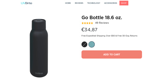 UV Brite - Go Bottle 18.6 oz
