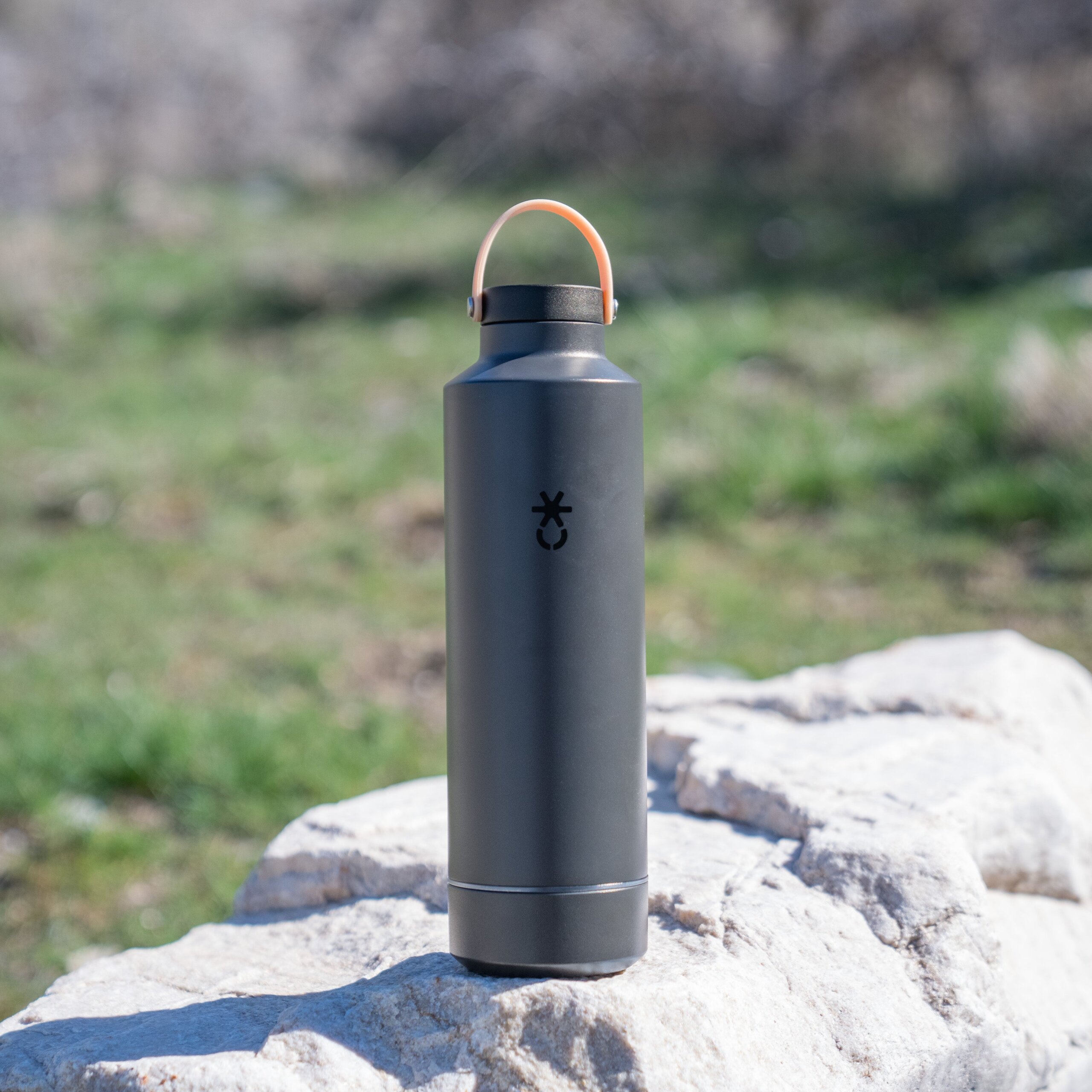 A stock image illustrating uv light water bottle concepts