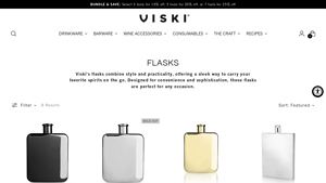 Viski - Stylish Flasks for On-the-Go Spirits