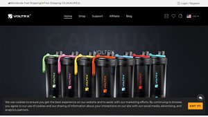 VOLTRX - Gallium Electric Shaker Bottles