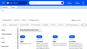 Walmart - JUSTLET Sports Water Bottle