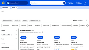 Walmart - Insulated Stainless Steel Water Bottle