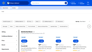 Walmart - Pure Life Purified Water Bottles 24 Pack