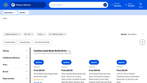 Walmart - Insulated Water Bottle