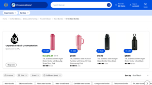 Walmart - Bubba Growler Stainless Steel Water Bottle